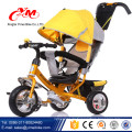 Falten EVA-Rad Baby Dreirad Kinderwagen 3 in 1 / Fabrik Großhandel 1 Jahr alt Trike für Babys mit Dach / Dreirad für Baby online